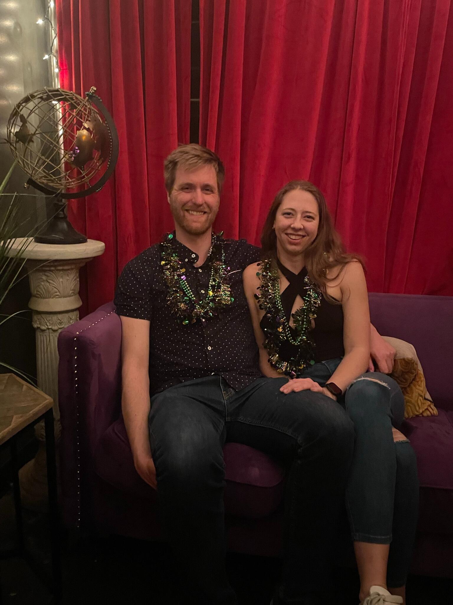 First Mardi Gras together