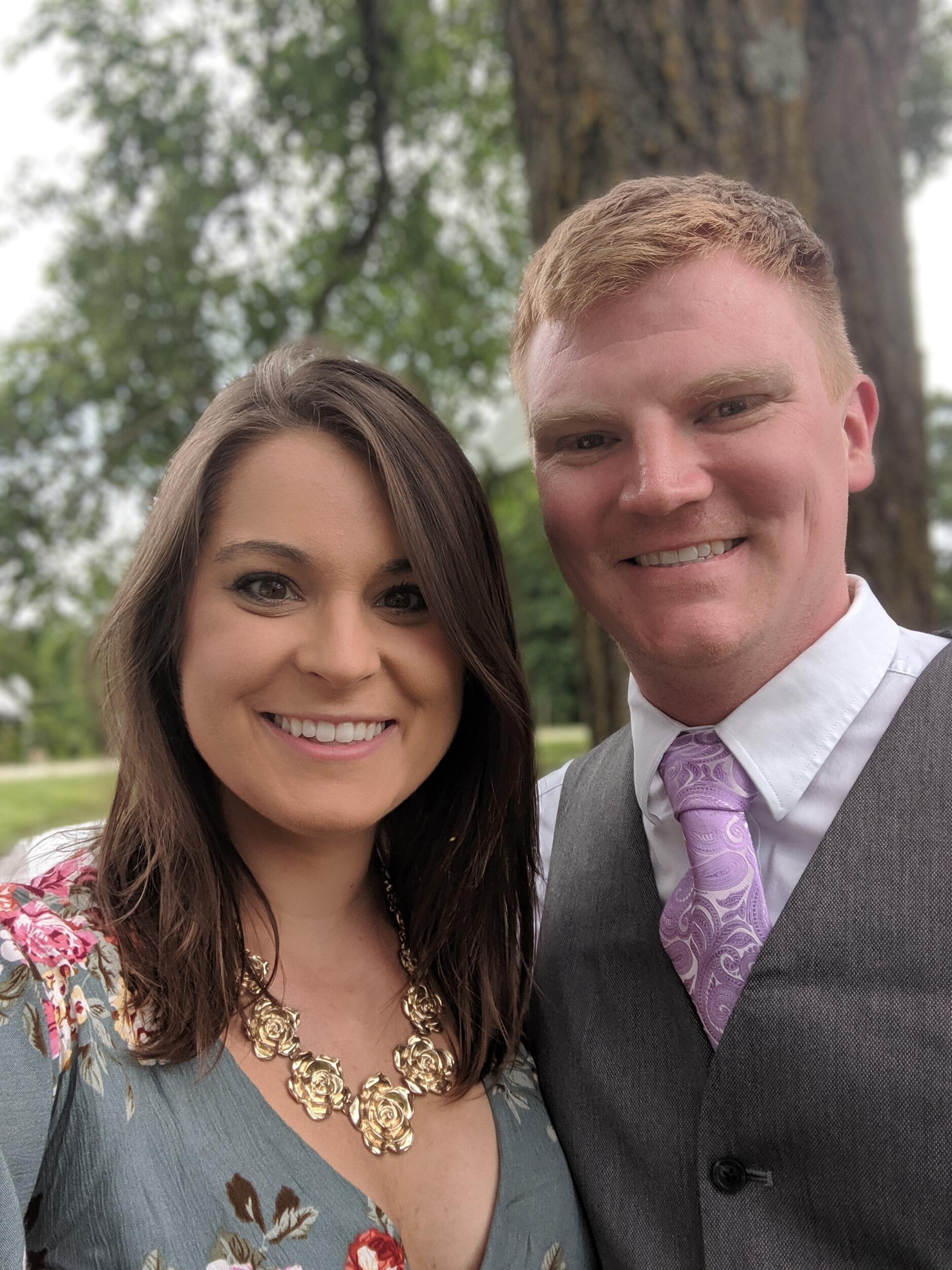 Celebrating with Keith and Liz