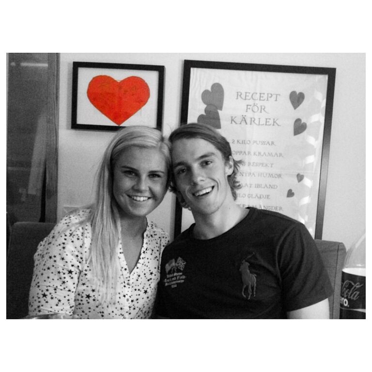 We met at the gym in July 2014. Andreas spent a lot of time at the gym due to summer practice with his ice hockey team and Gabriella was working at the reception at the gym. Over time Andreas became a more and more frequent visitor at the gym...
