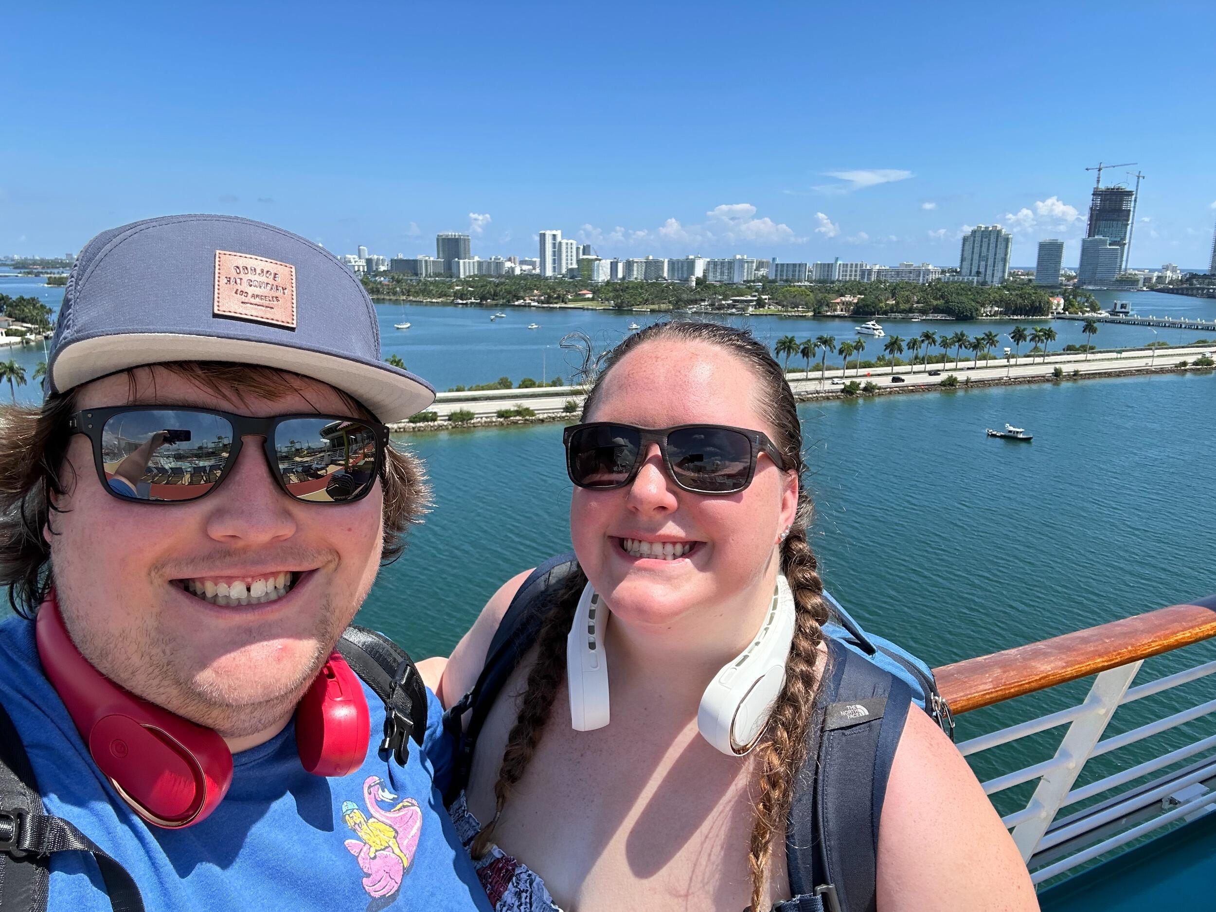 Brett & Sarah went a cruise to celebrate their engagement and their 2 year anniversary <3