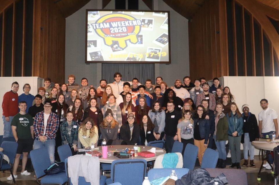 Brett’s final semester at TU started and we met in person again at the BCM Leadership Conference… 