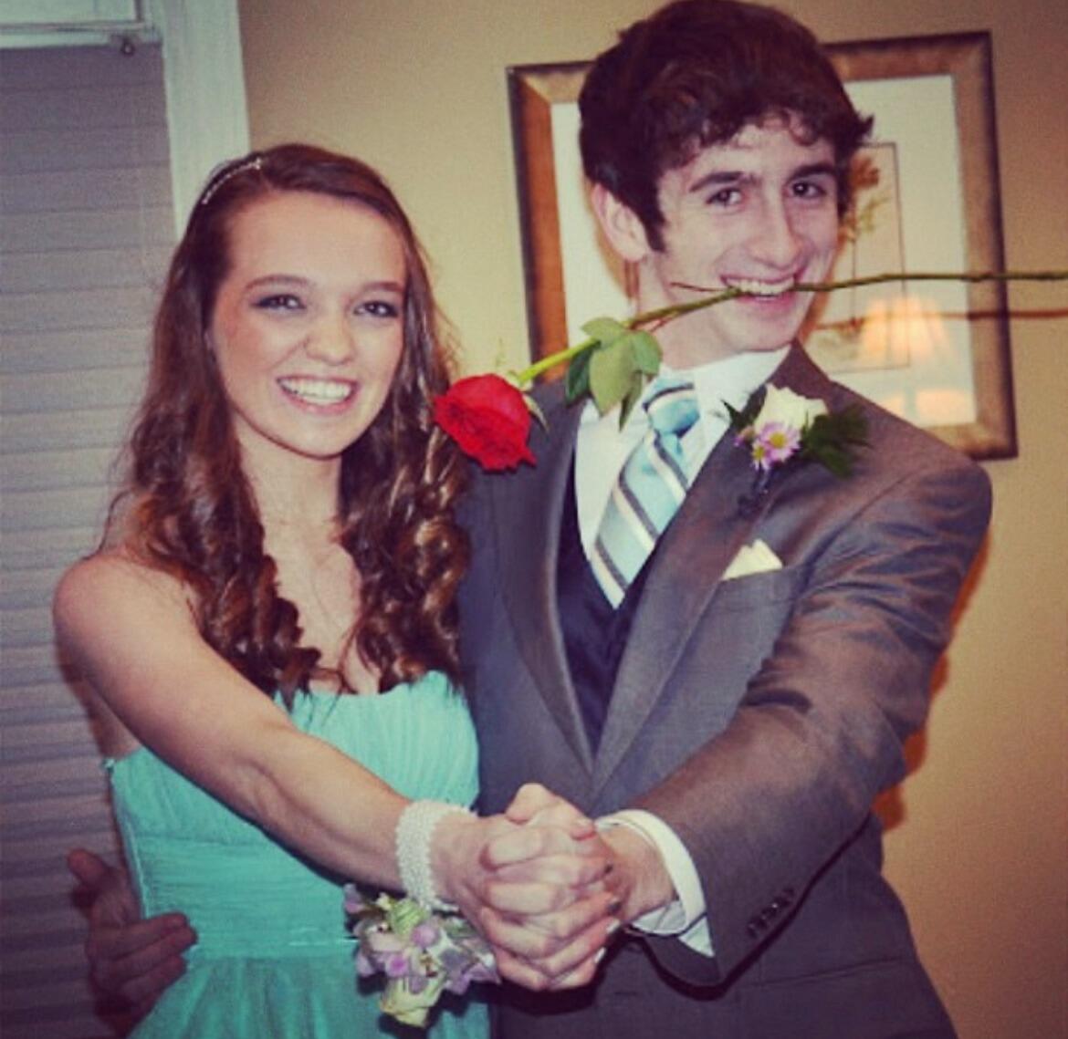 Glenbard West Hearthop dance. Our first dance together.