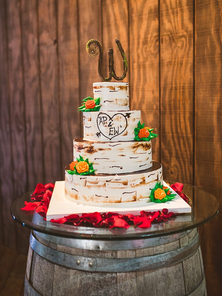 17 Gorgeous Fall Wedding Cakes