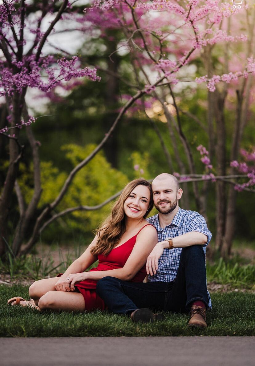 Engagement photos - Cantigny, Wheaton, IL