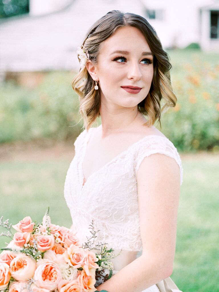 Short Hairstyles For Wedding Day