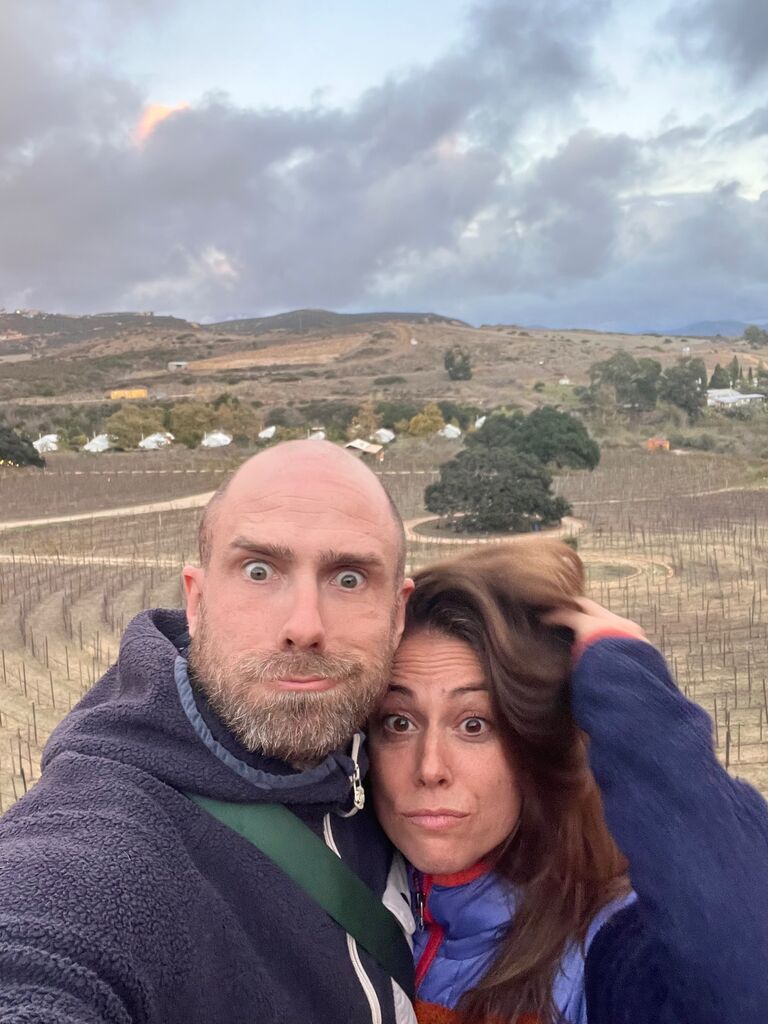 As the year went on, they kept the good times rolling-living out of duffel bags together until all the pieces came together. Finding light and silliness whenever they could allowed them to weather the storms of life, further strengthening their love for one another. With every challenge, they grew closer and more sure that this. is. it. 