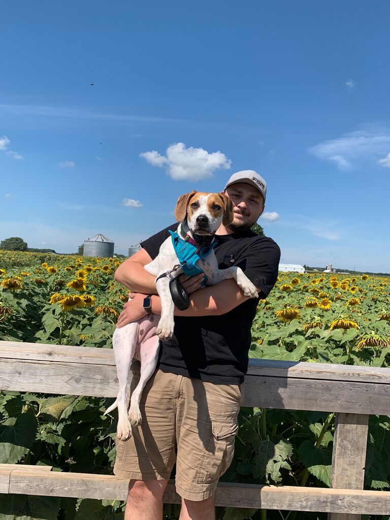 Taking Bella on her first road trip
