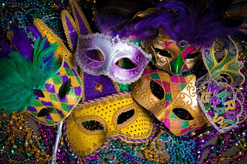 Mardi Gras Sorority Party Idea