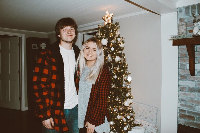 Our first Christmas together!