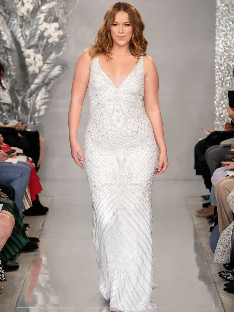 wedding dresses for beach wedding plus size