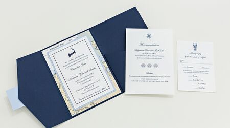 Hitch Studio offers ribbon for your wedding invitations!