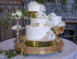 Meghan Markle and Prince Harry wedding cake.