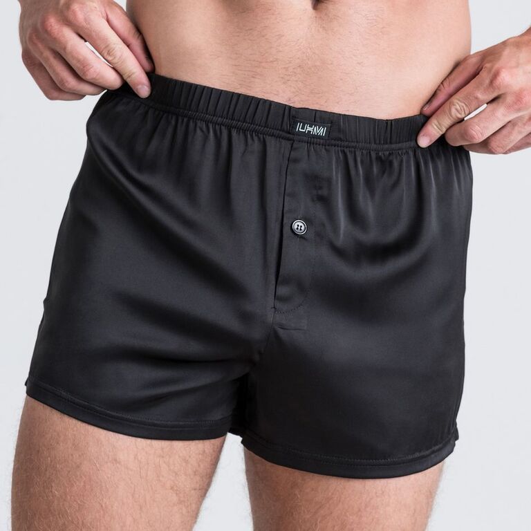 Silky boxer shorts Valentine's gift for husband