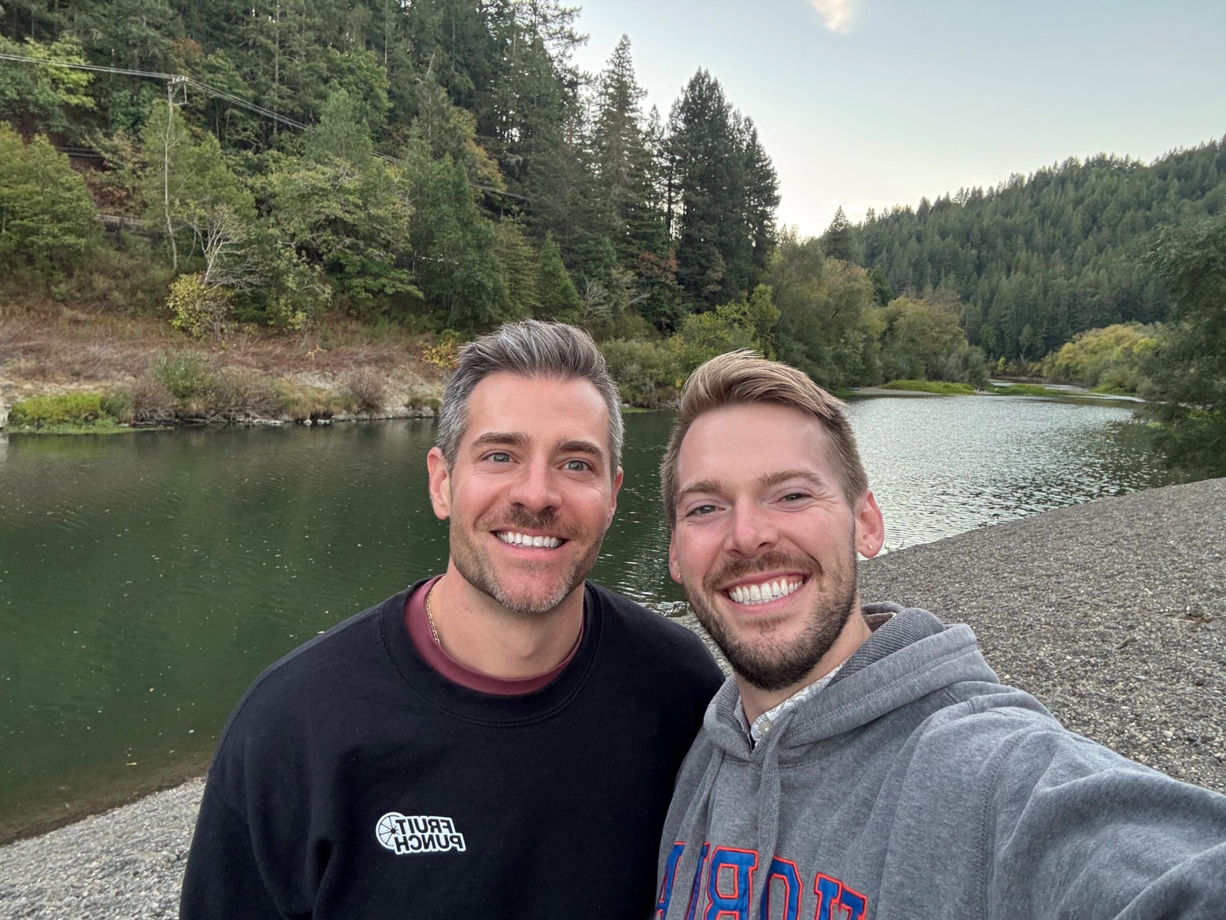 Enjoying "Sun Downers" at the river in Guerneville

Pro Tip: It's always better with wine