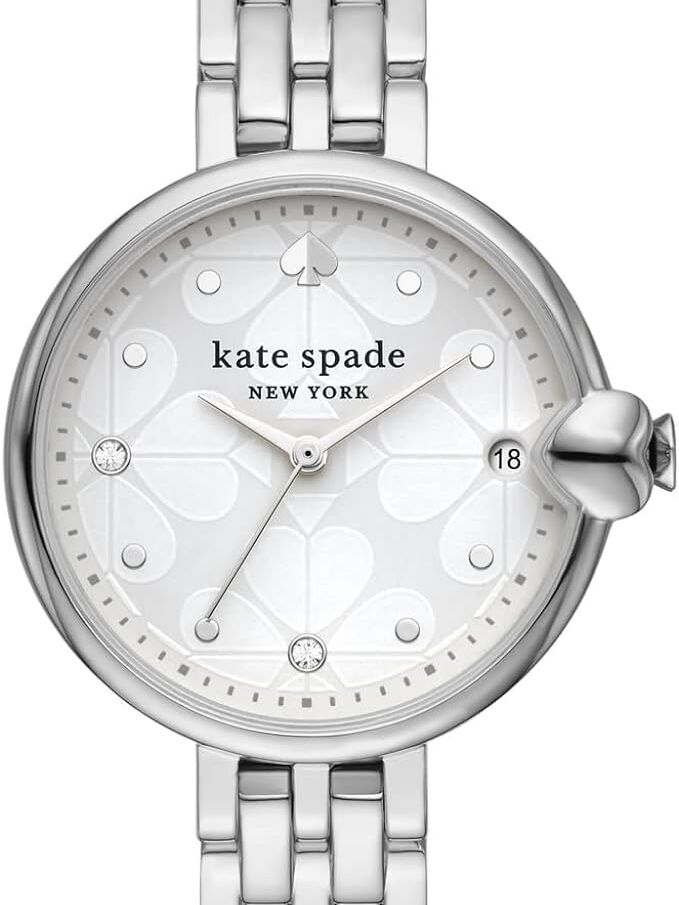 Silver Kate Spade watch for 25th anniversary gift