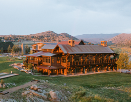 Brush Creek Ranch barn wedding venue in Saratoga, Wyoming 