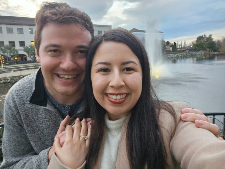 Making it official AGAIN - we became fiancés two years after becoming a couple <3