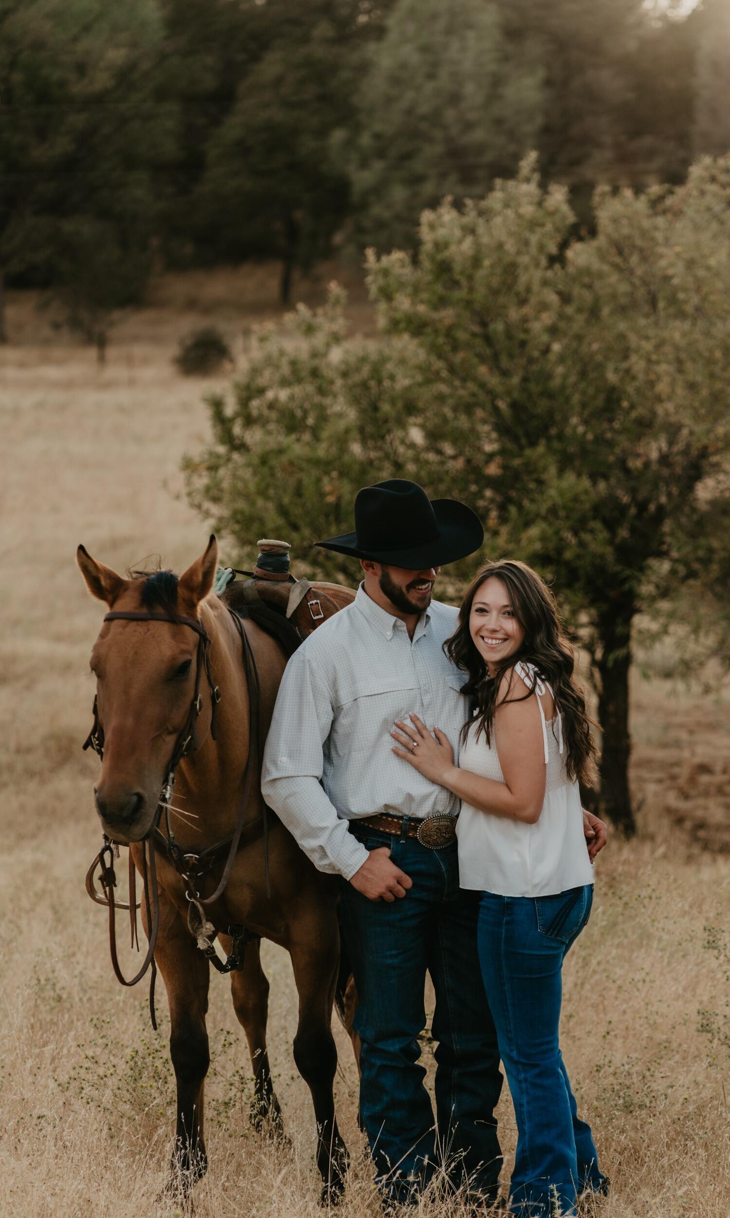 Conner and Rylie spent the perfect day, at the place they met, taking engagement pictures.