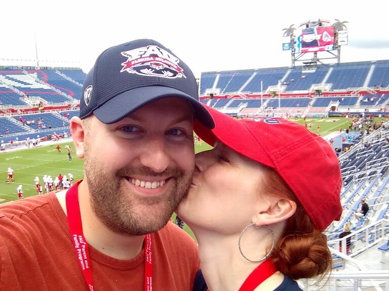 FAU football game in Boca Raton
