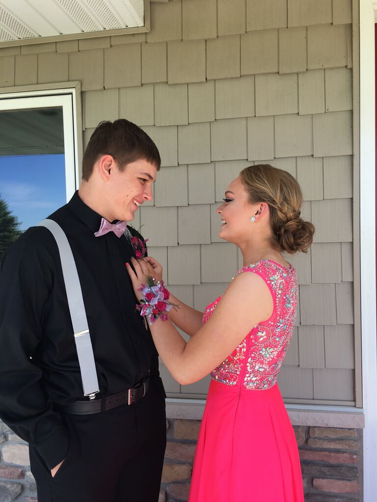 First high school dance together. Heather's freshmen year and Jared's junior year.