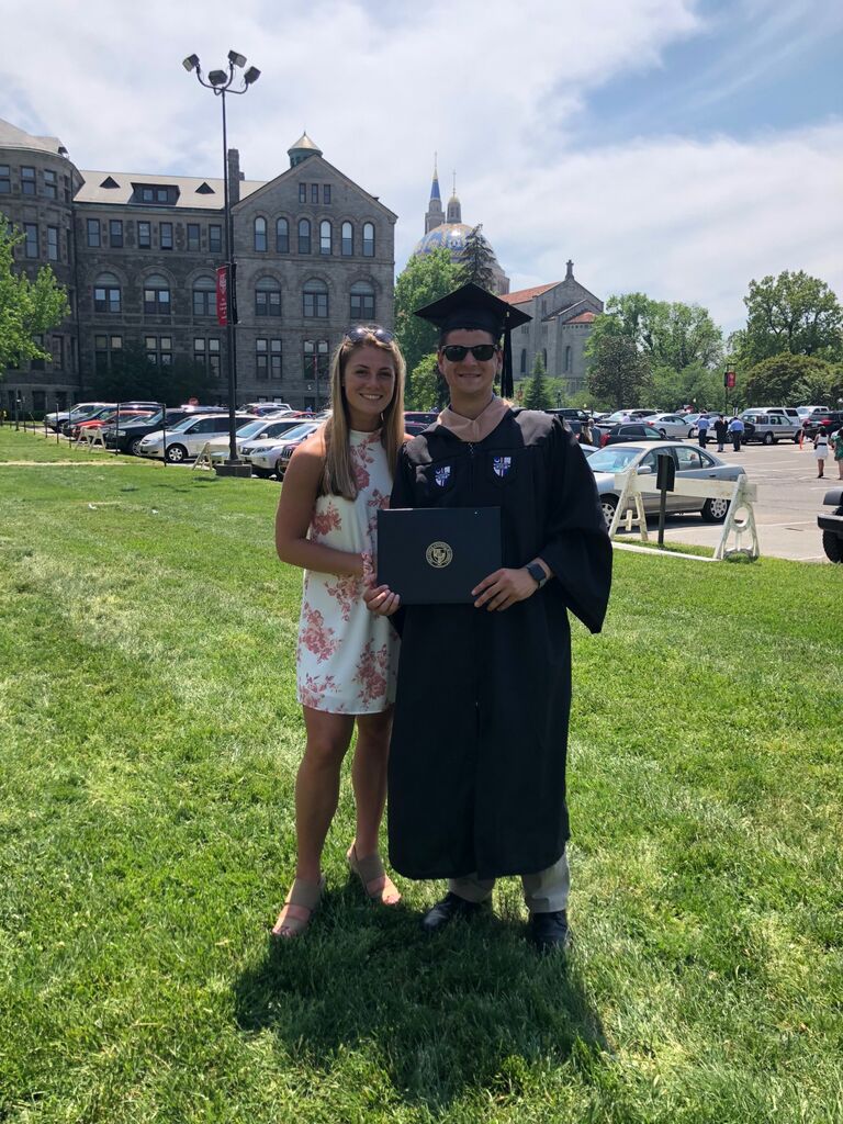 Michael Graduation from Catholic U