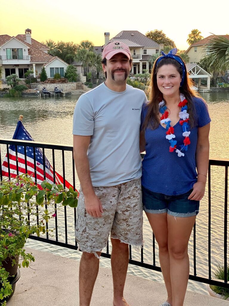 Let's take a moment to appreciate Andrew's mustache