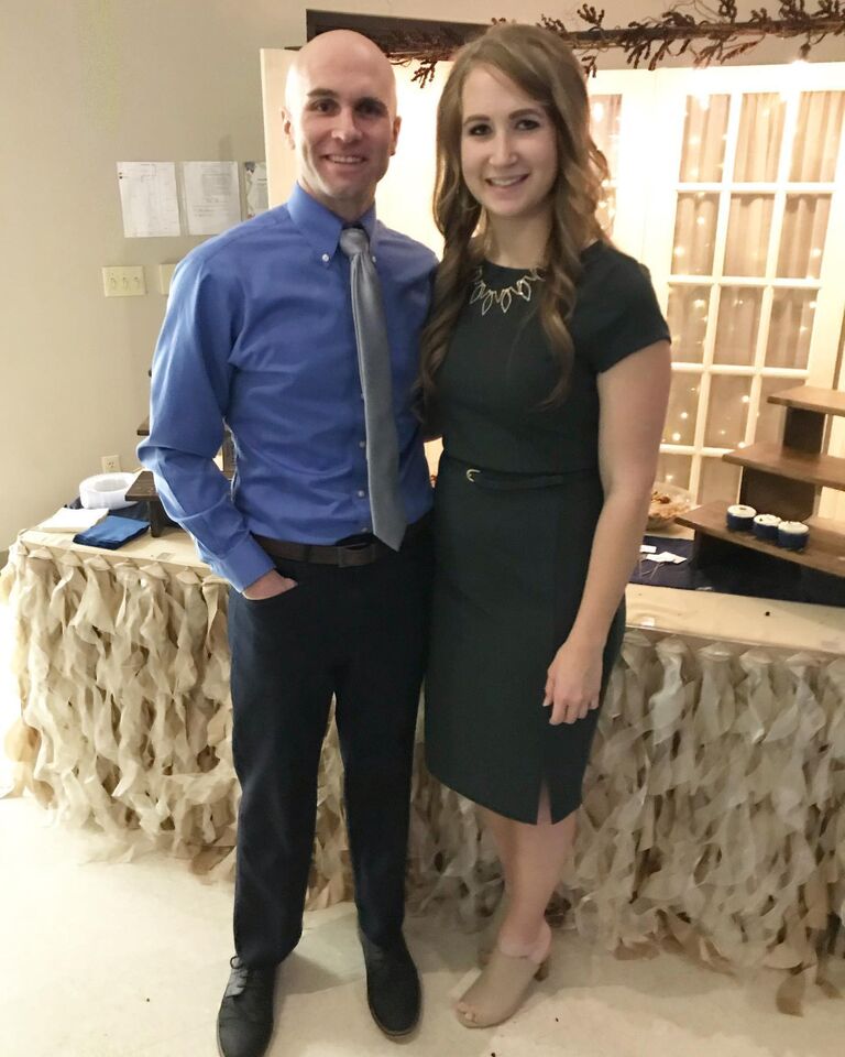 Our last wedding before corona set in was another high school classmate.