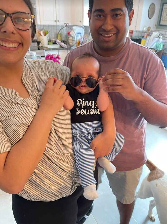 A weekend home to ask some of our bridal party starting with our adorable nephew Ollie!
