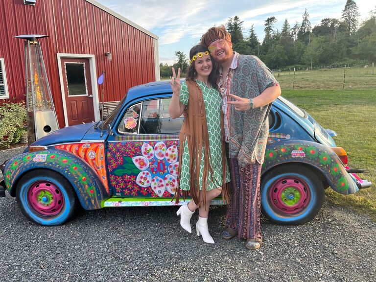 Khyla’s mom’s 60th (and 60s themed) birthday celebration
