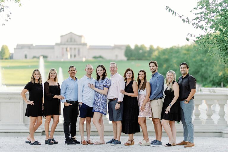 The Levine's & Lucchesi's come to town to celebrate our engagement