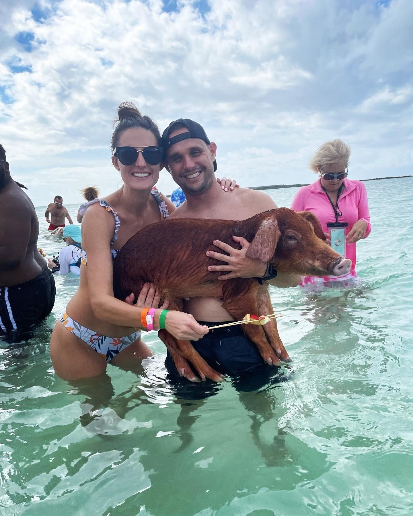 First time in the Bahamas together