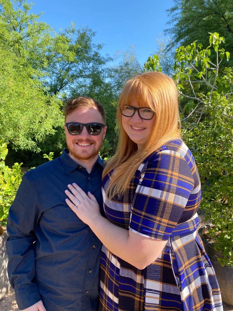 The day we got engaged!