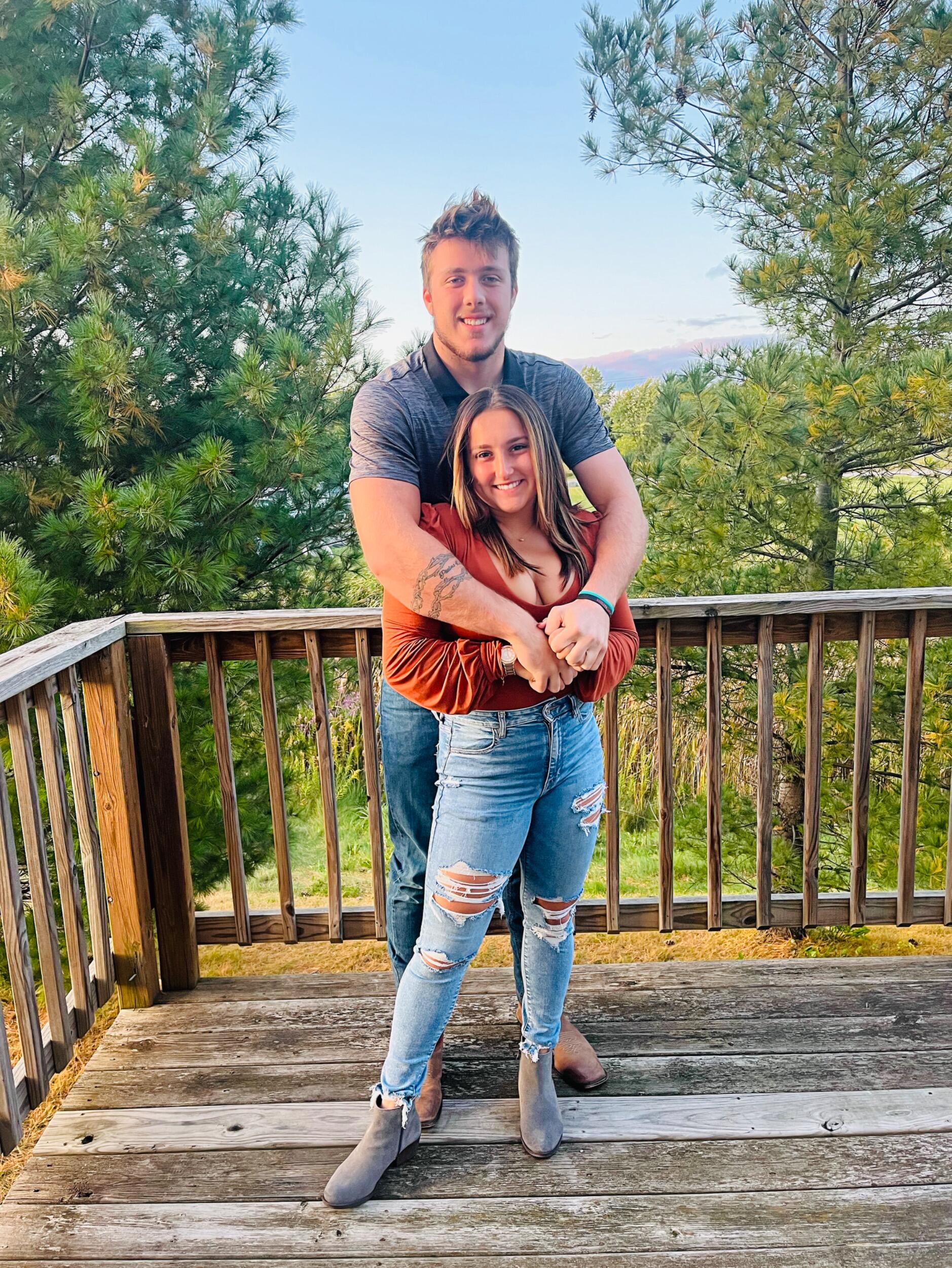 • One year anniversary of dating •
