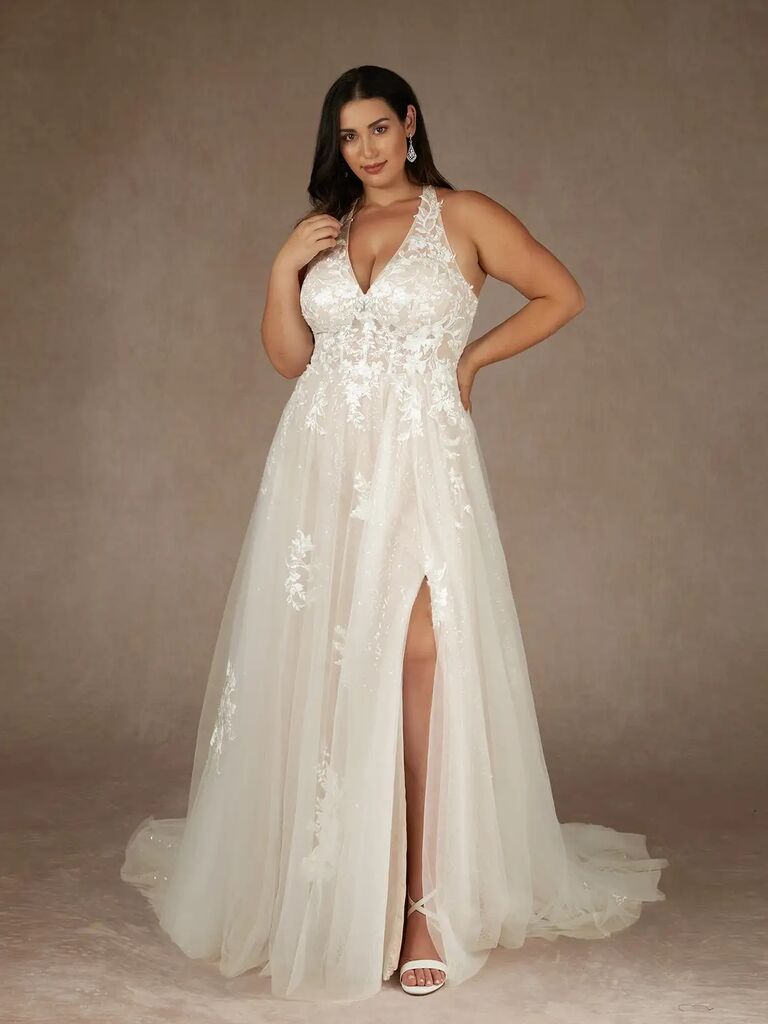 Private Label Wedding Gown Plus Size 20 Brand New Never Tried On