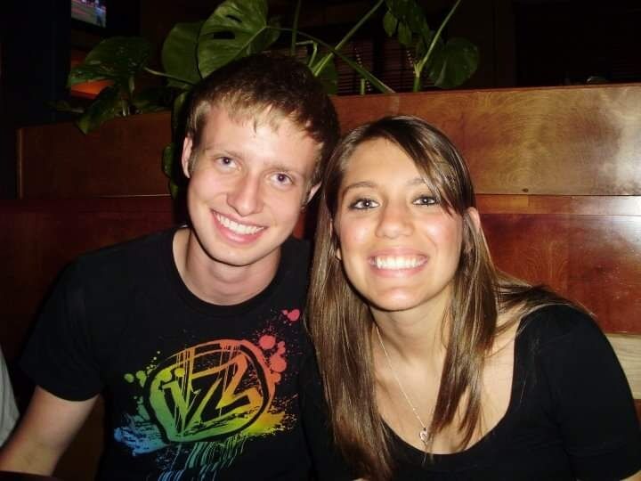Dani and Matt met at the University of Kansas on the 10th floor of Ellsworth the first day of their freshmen year. After a year of becoming good friends, bonding over KU basketball and even football games, a late night snowball fight with Taylor, and an OAR concert; they started dating the beginning of their sophomore year. And the rest as they say, is history! To some they have always known Dani and Matt as a couple and over the next 12 years (yes 12!) they've been fortunate to have had many amazing experiences with friends and family. There are too many occasions to try and count but the one thing that's always remained constant is the love they shared. While at KU, Matt and Dani got to cheer on KU to the NCAA final, storm the KU football field when they finally won a game, watch movie marathons in the dorms, experience crazy board games, and parties with friends! They even managed to graduate from KU together!