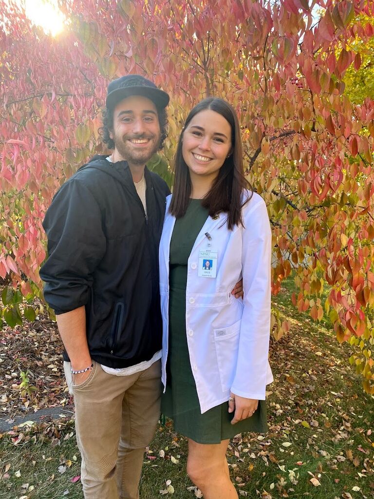 Halie's white coat ceremony!