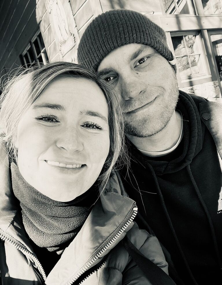 First time skiing together in Keystone