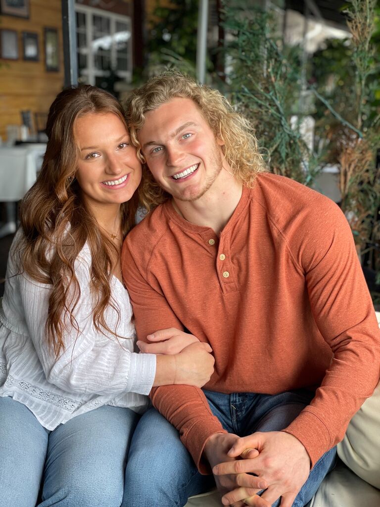 We met at UW Oshkosh through mutual friends and started dating January 25, 2022! 