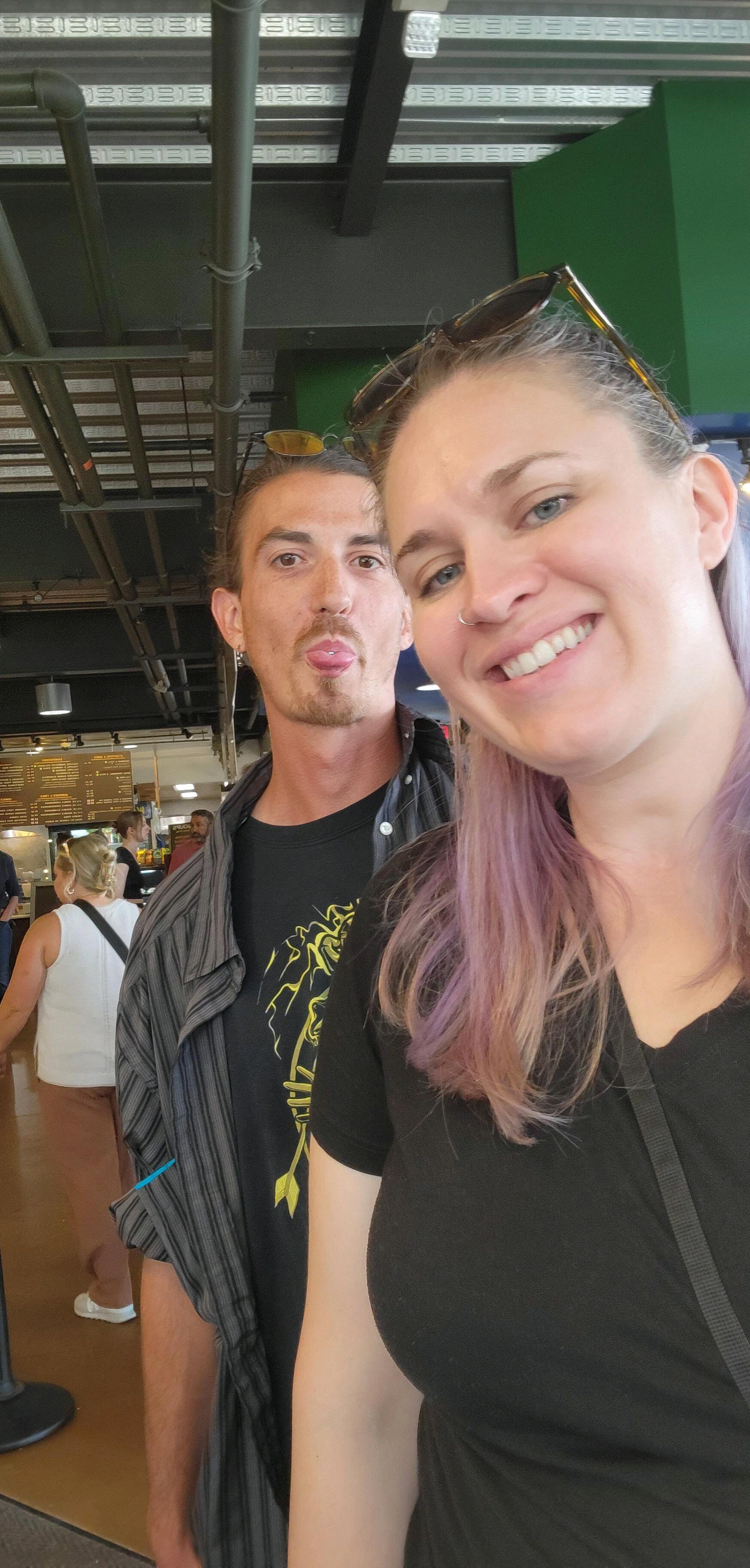 Getting our bloody mary and cheese fix at the market! 📍Milwaukee Wisconsin. 🧀