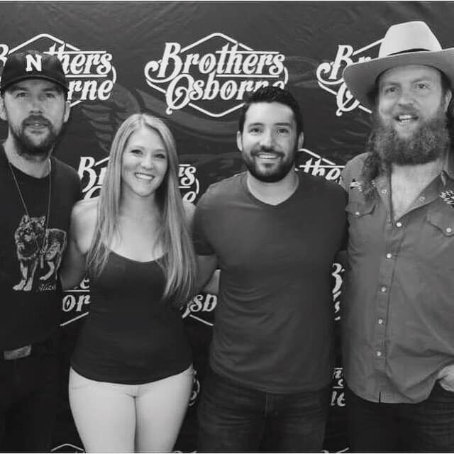 Heading to another concert in Laramie, WY where we met Brothers Osborne.