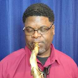 Ignatius Hines, saxophonist, profile image