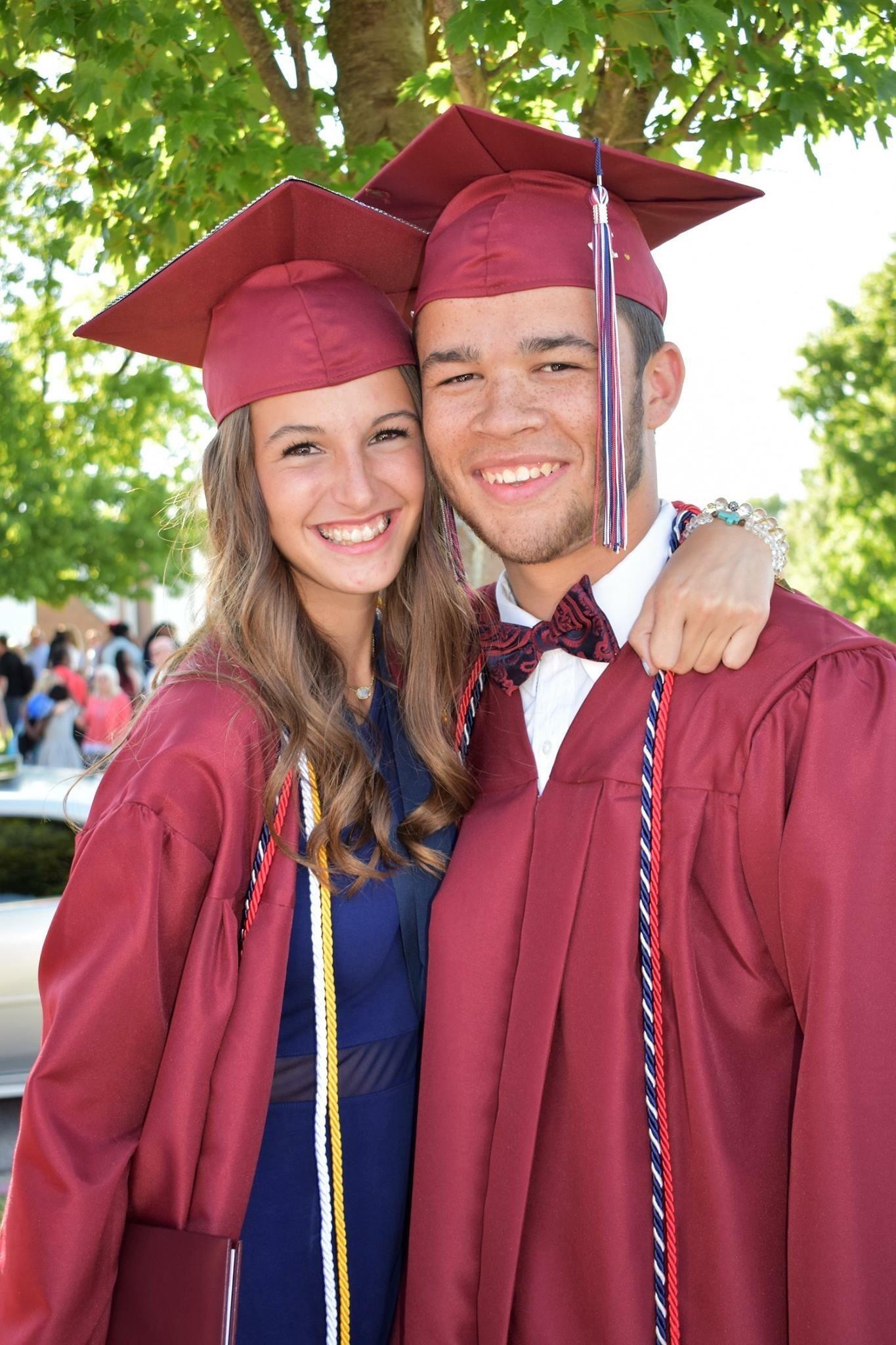 We graduated high school! We both received athletic scholarships to Missouri Western State University and moved to St. Joseph in the fall!