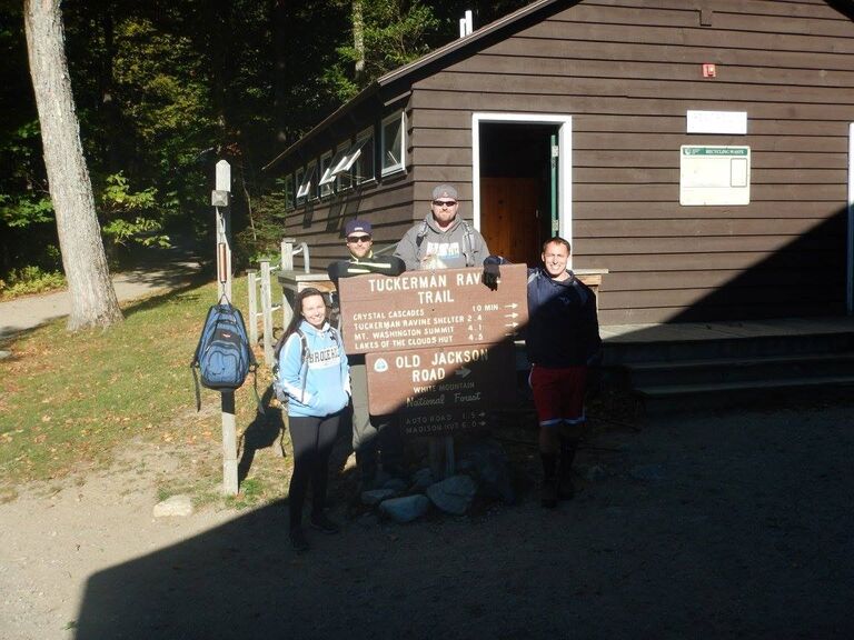 First Mt. Washington summit together