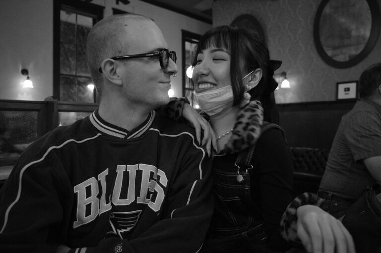 Officially dating (Kimball House).