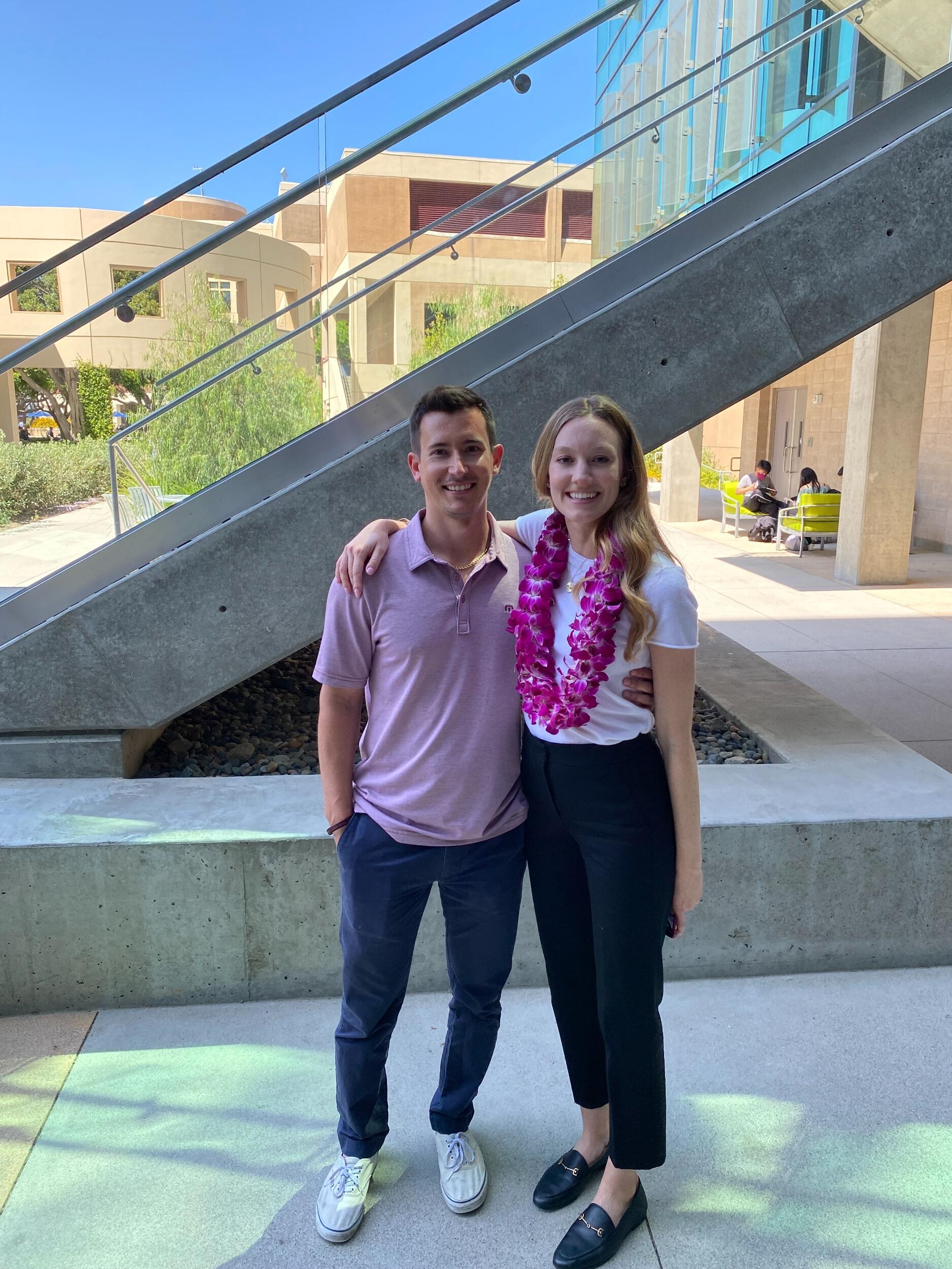After five years, we celebrated Taylor's Ph.D. defense!