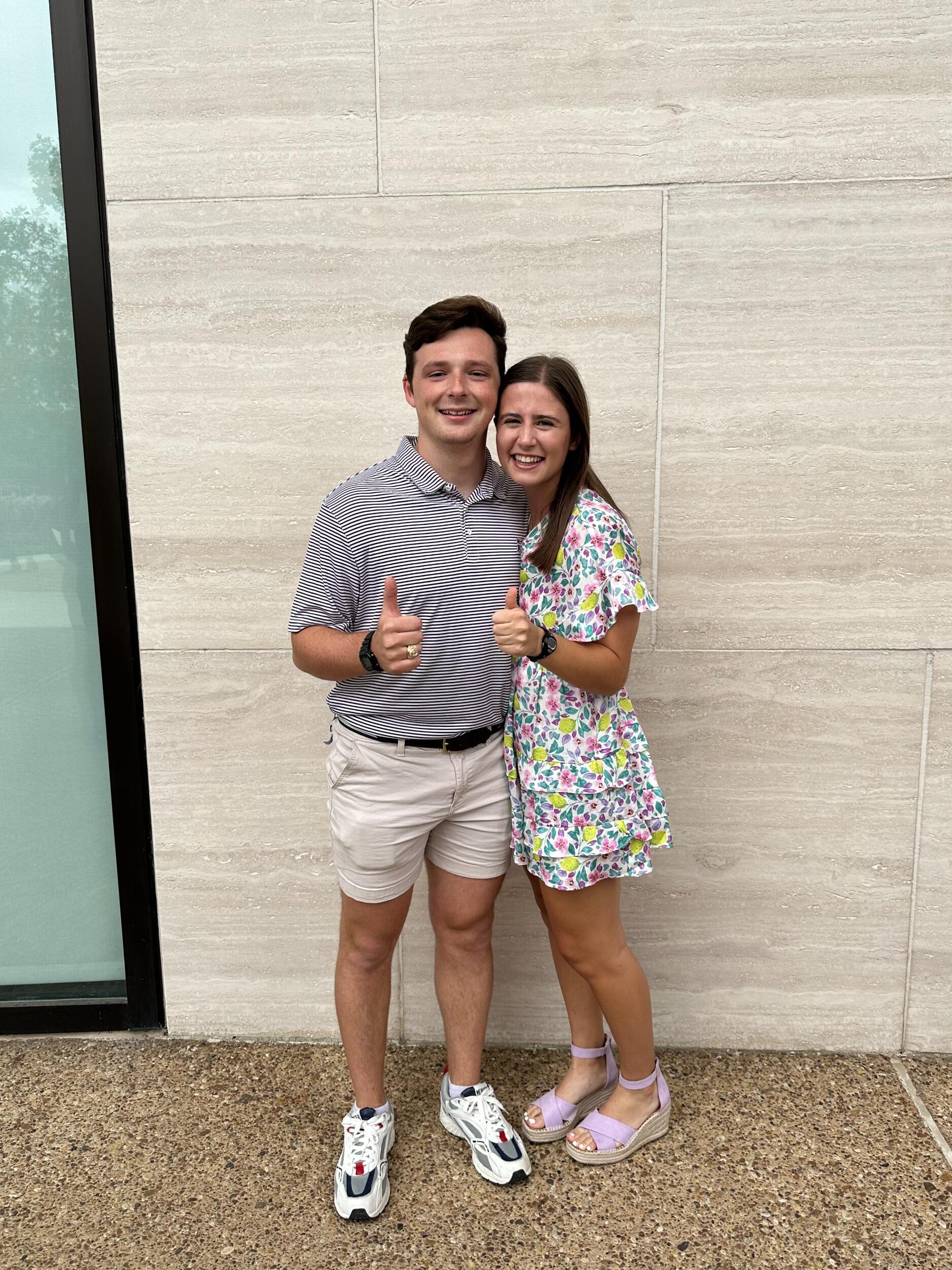 Blake gets his Aggie Ring! Gig 'em!