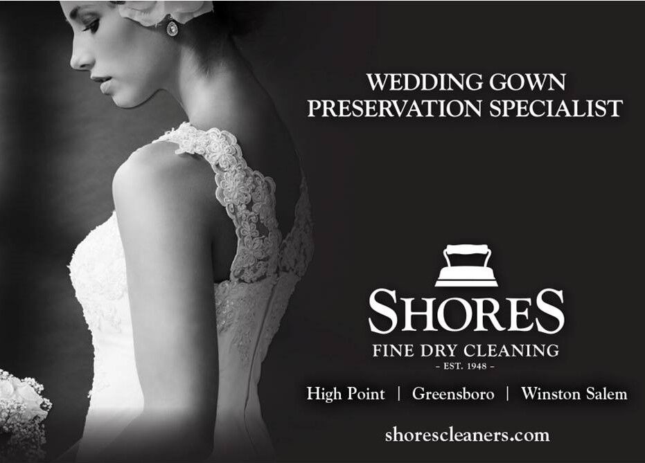 Wedding dress clearance specialist dry cleaners