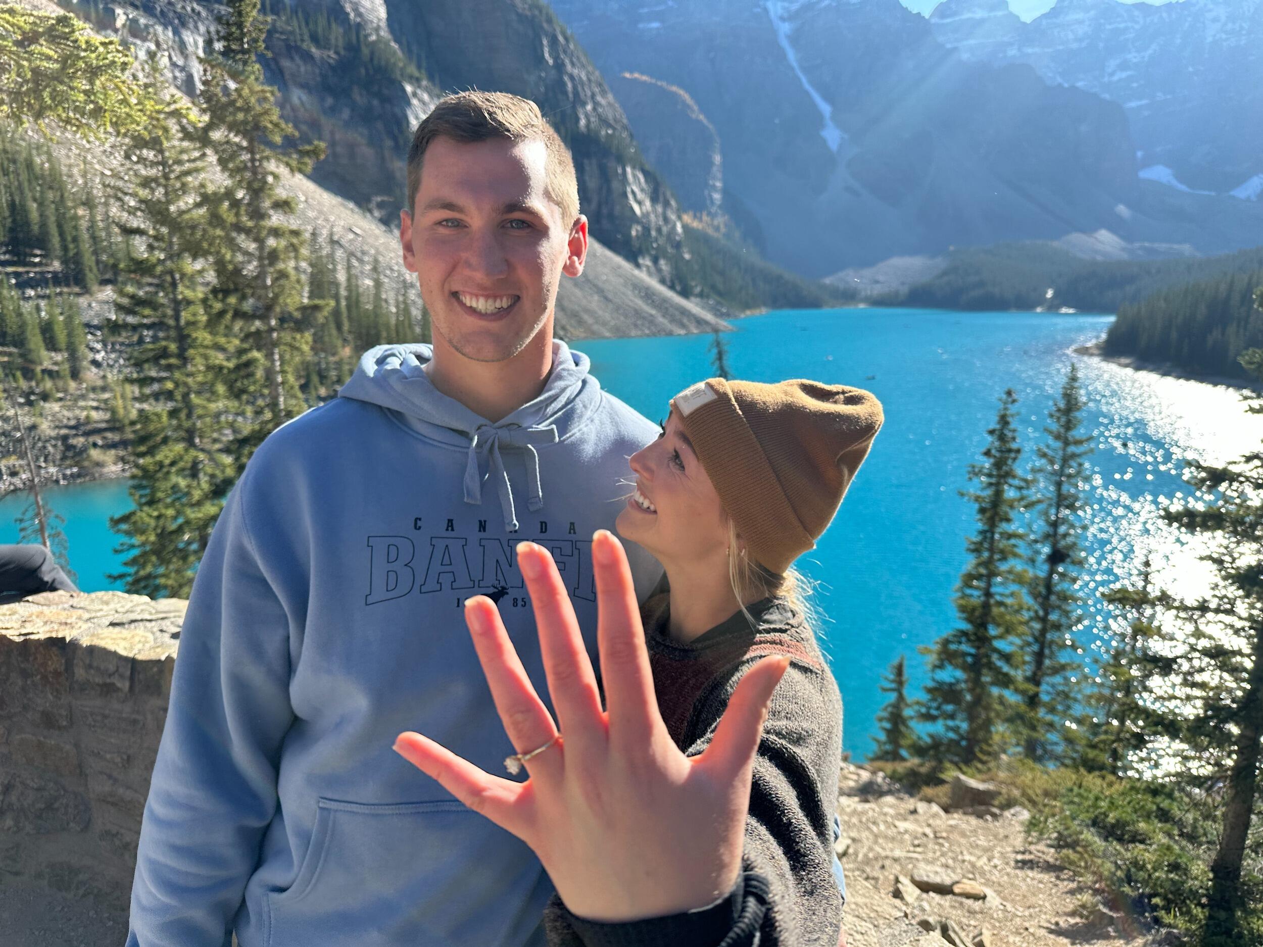 We got engaged!!! 