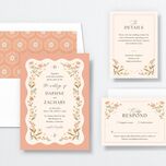 Affordable wedding invitation suite from The Knot Invitations Forever & Always wording