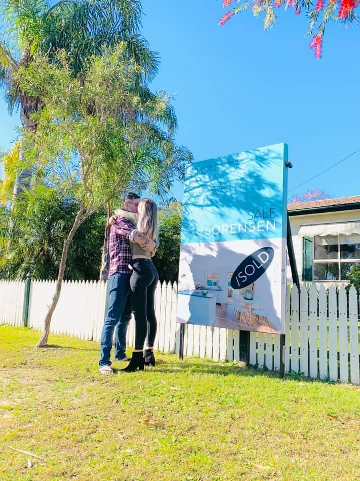 Bought our home together.